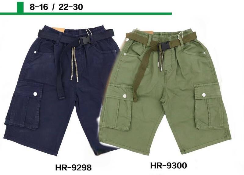 Spodenki chłopięca jeans Roz 8-16, Mix kolor Paczka 10 szt